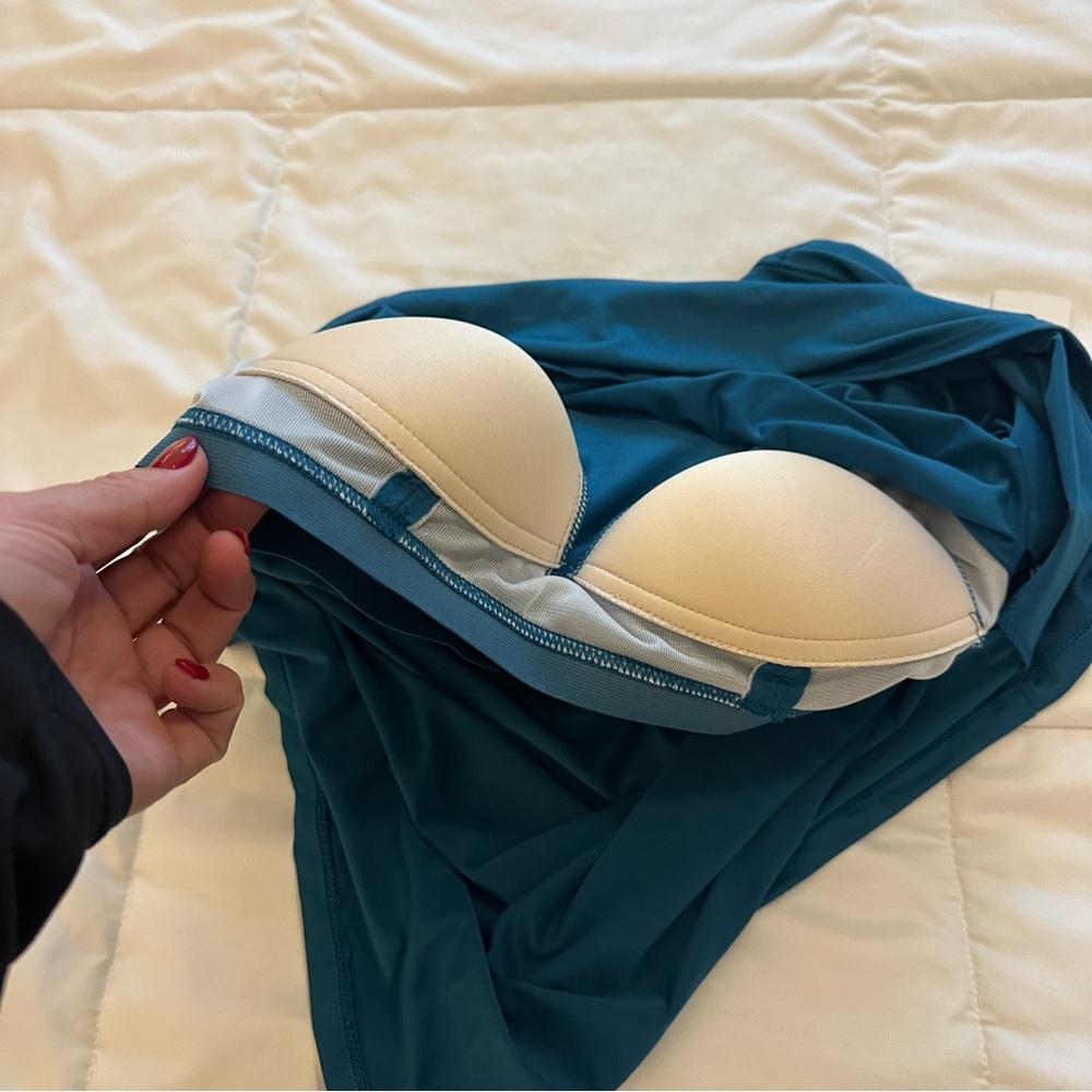 32 Degrees Teal Tank Top with built in bra- NWT - Picture 11 of 11